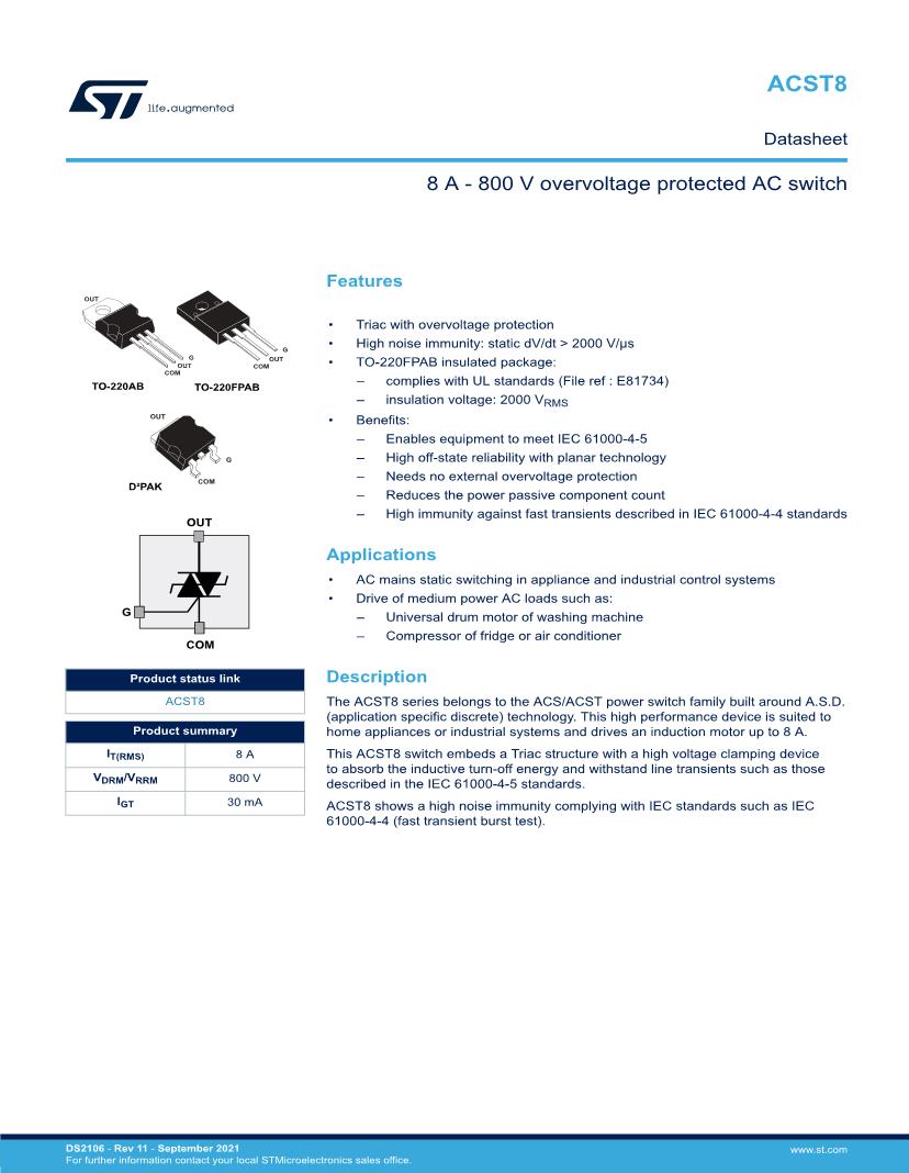 t830 datasheet