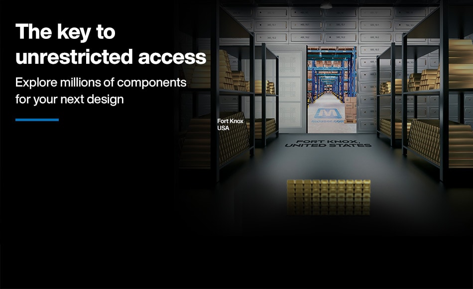 The key to unrestricted access. Explore millions of components for your next design.