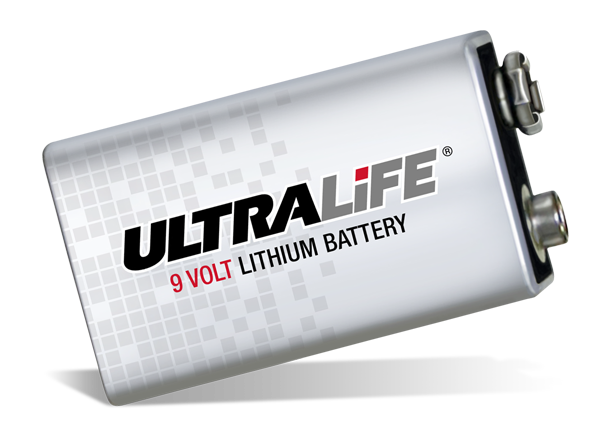 9 Volt Lithium Batteries Ultralife Mouser