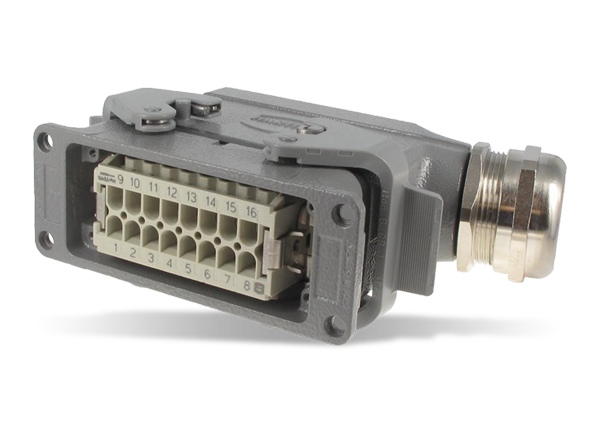 hump back engineering2✖️2 コントロールパネル組込済セット Han-Kit® Industrial Connector Kits - HARTING | Mouser