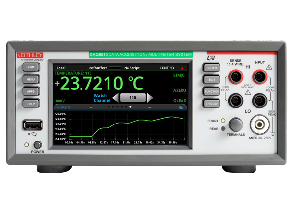 Image of Keithley DAQ6510 multimeter
