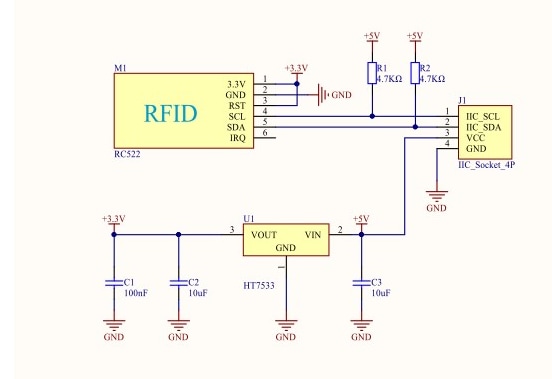 Schematic - M5Stack Mini RFID Unit Schematic - M5Stack Mini RFID Unit