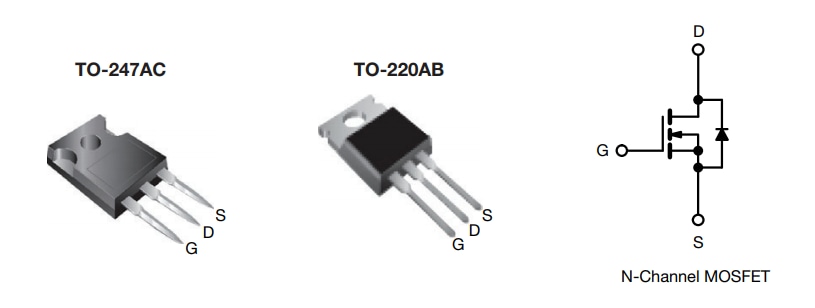 Vishay / Siliconix SIHx17N80AEF Series Power MOSFETs