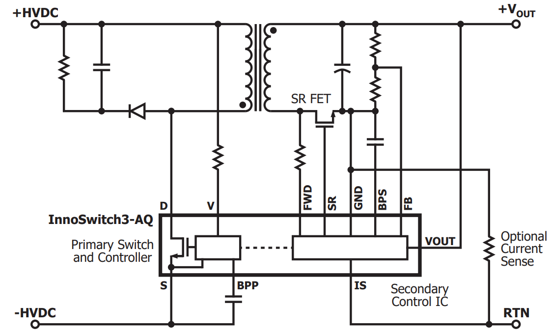 InnoSwitch3AQ Switcher ICs Power Integrations Mouser