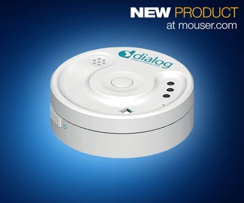 Dialog's SmartBond Multi-Sensor Kit, Now at Mouser, Boasts Bluetooth and 15 Degrees of Freedom for IoT Node Applications