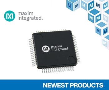 Mouser Electronics Stocks Maxim Integrated MAX17852, Industry's First ASIL D-Compliant DAQ System