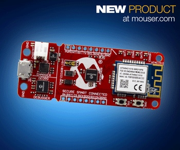 Microchip's AVR-IoT Board, Now Available from Mouser, Offers Plug-and-Play Migration from AVR to Cloud 