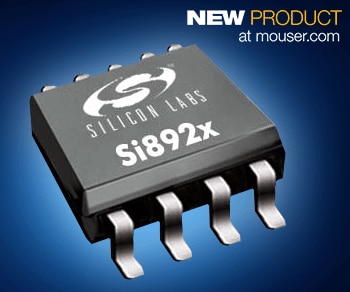 Silicon Labs Si8920, the Industry's Fastest Isolated Current Sense Amplifier, Now Shipping from Mouser Electronics