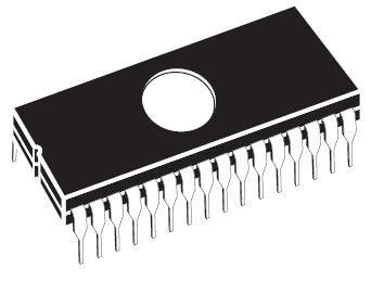 M27C4001-10F1 IC EPROM 4M parallelo 32 CDIP